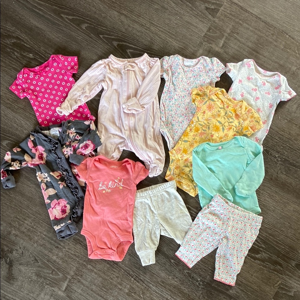 Baby Girl Clothing Set - Multicolor